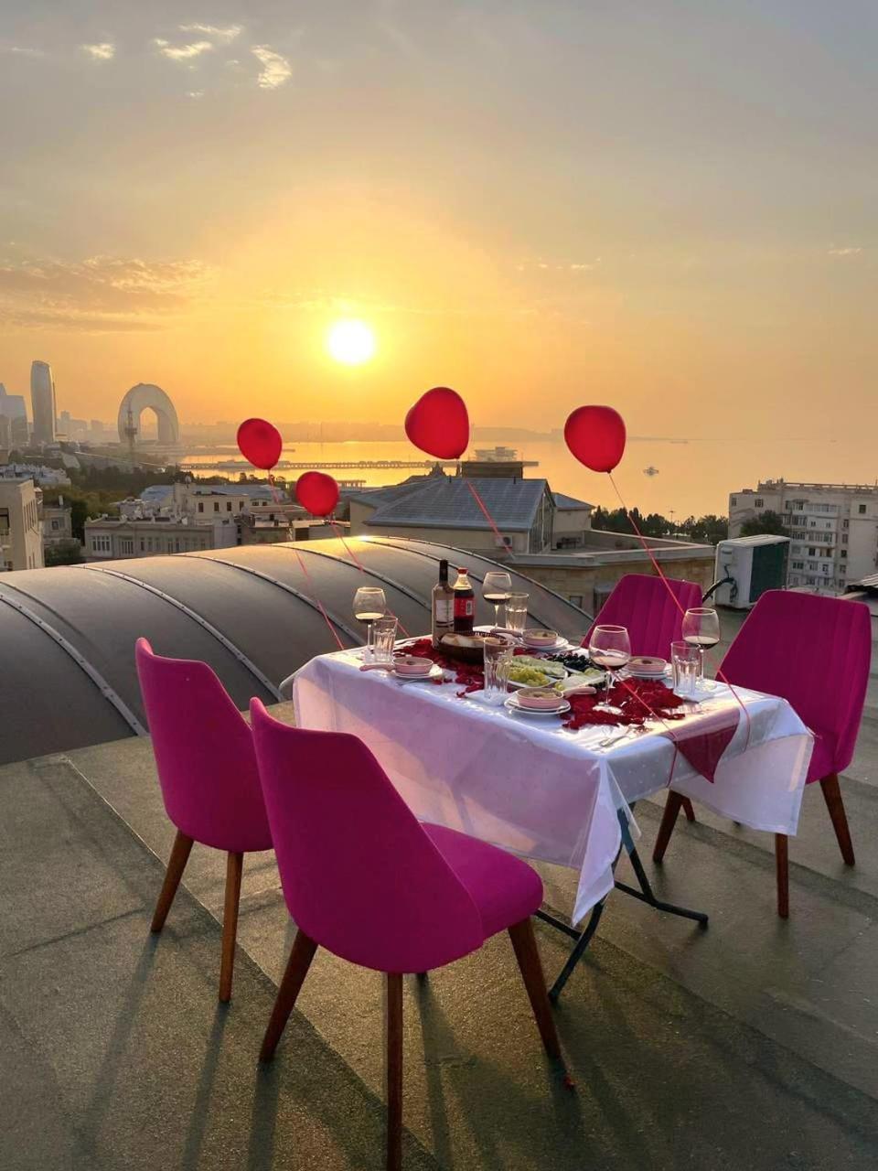 Avi Hotel บากู ภายนอก รูปภาพ